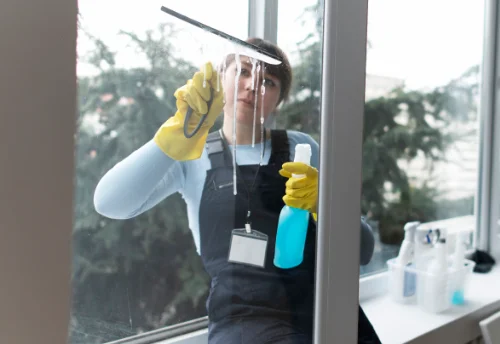Nettoyage de vitres intérieures et extérieures à Gueltas